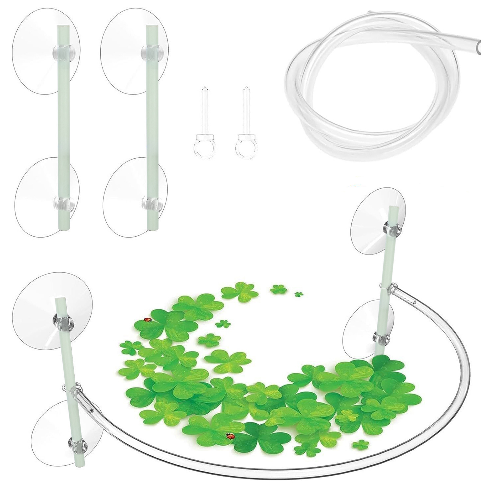 Home Improvement Fence - Valla flotante para plantas de acuario,
