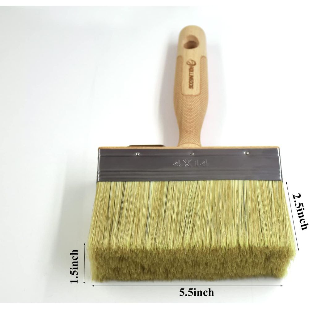 Cepillo grande de 5.5 pulgadas - Wood Stain Brush reseña y precio