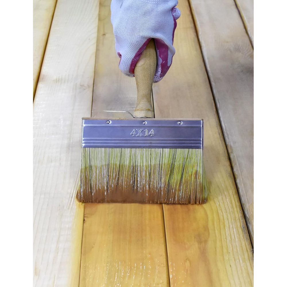 Cepillo grande de 5.5 pulgadas - Wood Stain Brush reseña y precio