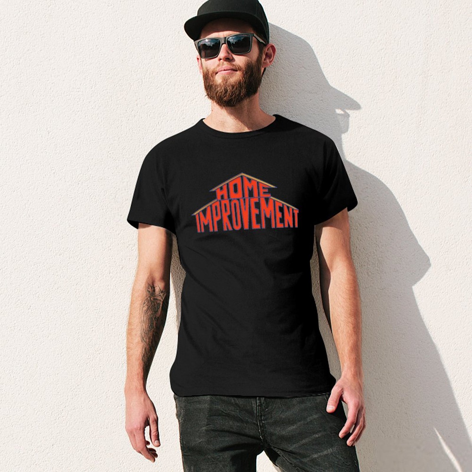 Camiseta con Logo de Home Impr - Home Improvement Logo reseña y precio