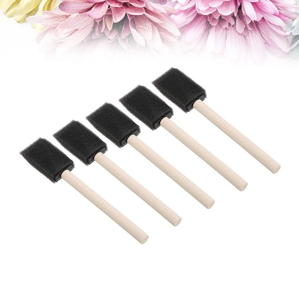 Paquete de 10 pinceles de espo - Wood Stain Brush reseña y precio