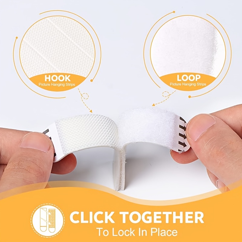 24 Pares de Tiras Resistentes  - Picture Hanging Strip reseña y precio