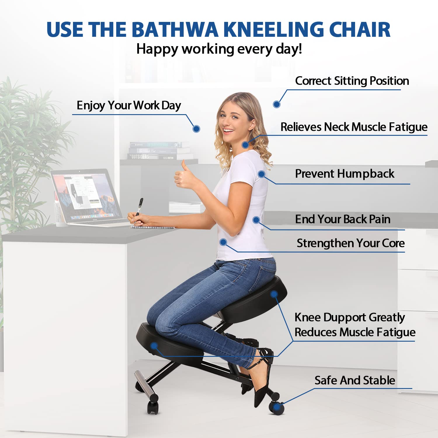 Silla Ergonómica para Arrodill - Home Improvements reseña y precio
