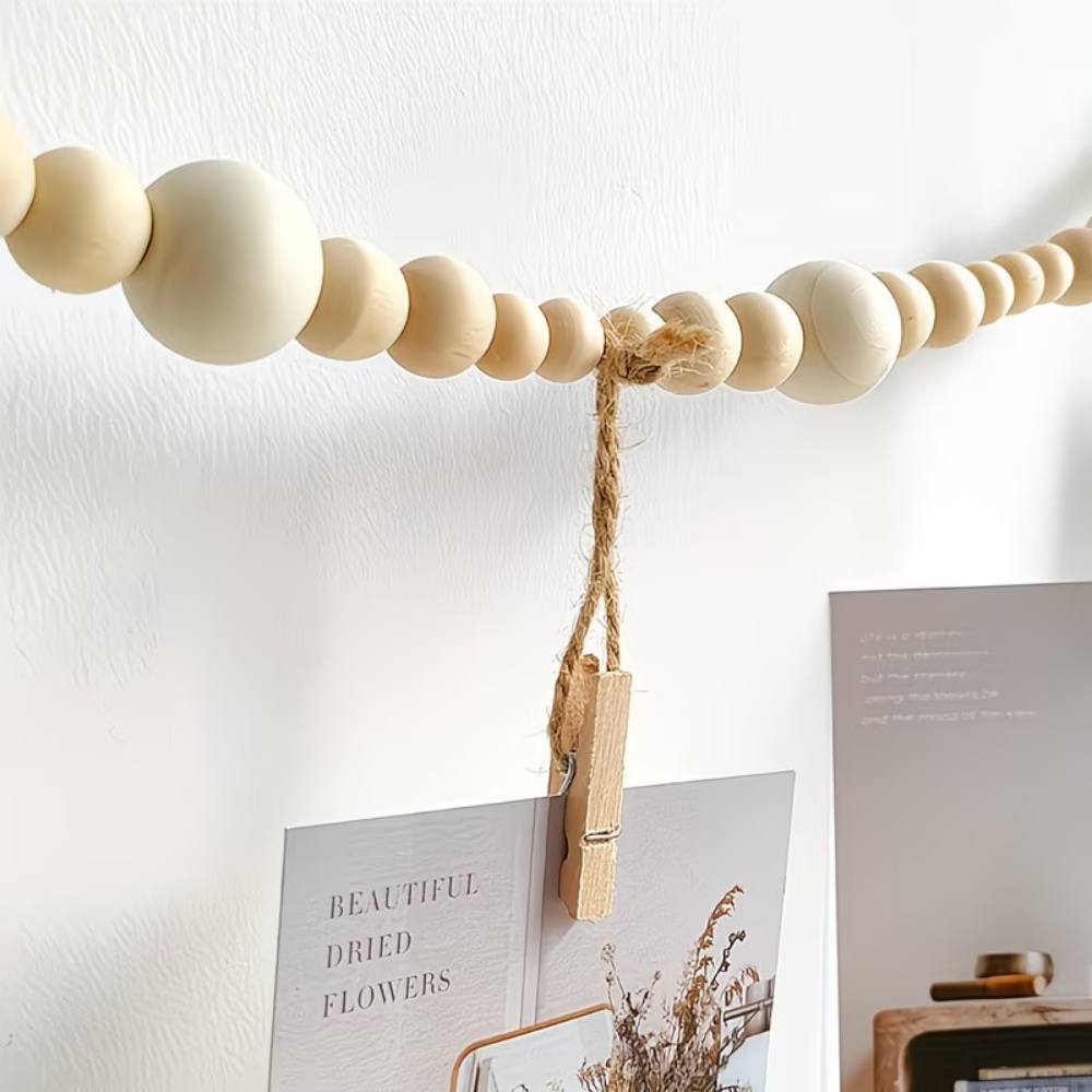 Guirnalda de cuentas con clips - Picture Hanging Strip reseña y precio
