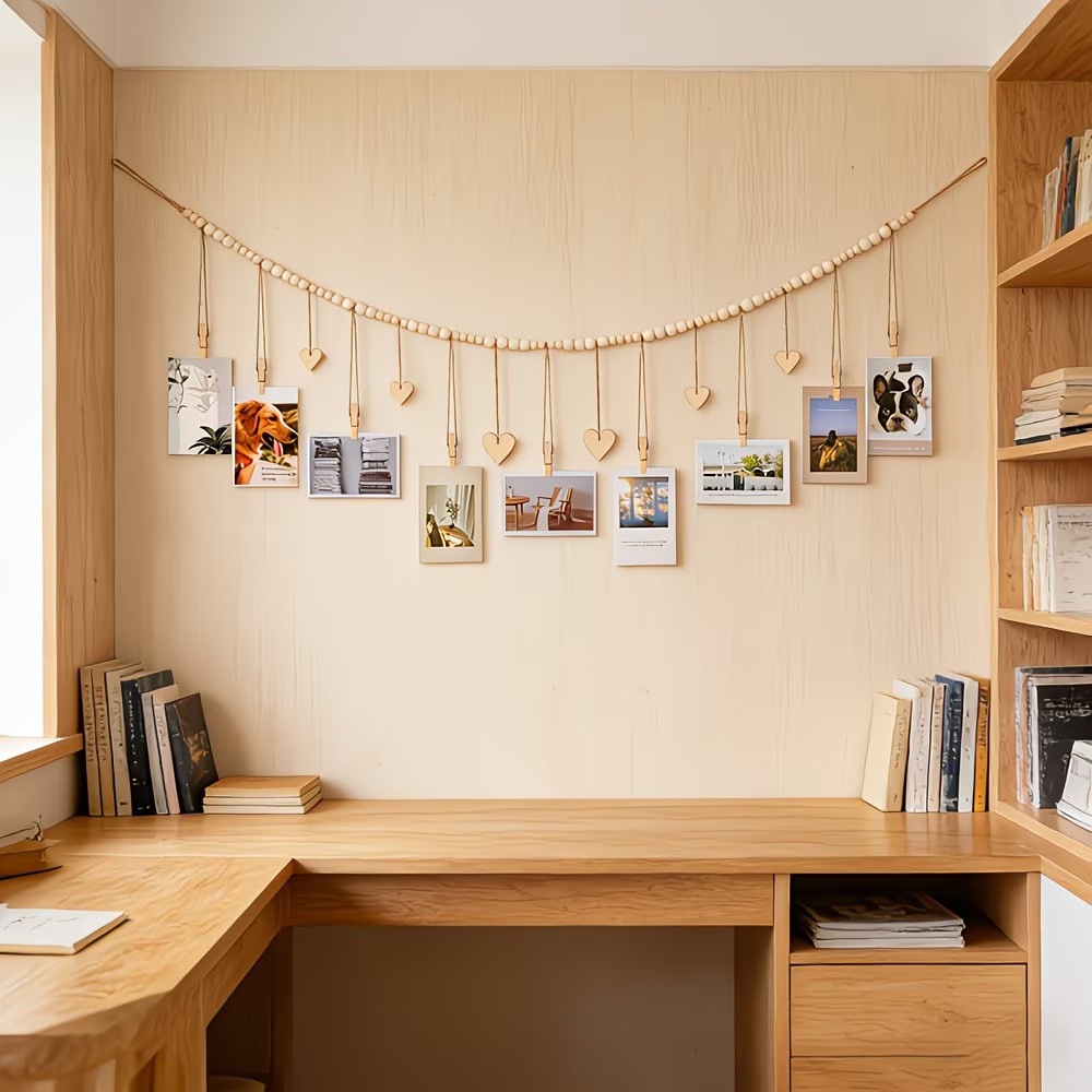 Guirnalda de cuentas con clips - Picture Hanging Strip reseña y precio