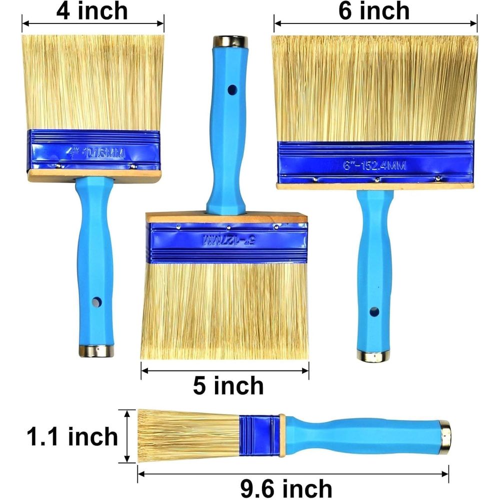 Juego Triple de Brochas Resist - Wood Stain Brush reseña y precio