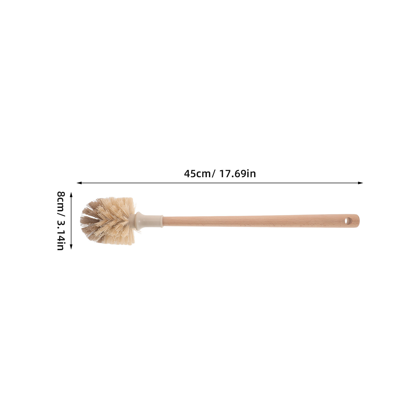 2 cepillos de baño de mango la - Wood Stain Brush reseña y precio