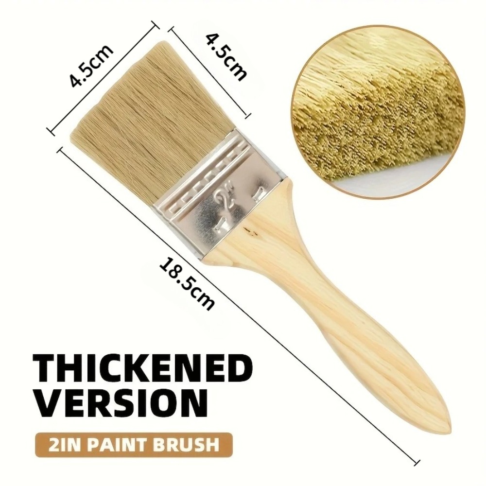 Juego de brochas de madera con - Wood Stain Brush reseña y precio