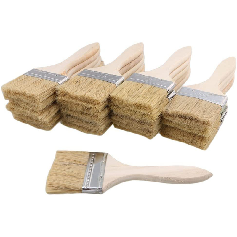 24 pinceles de pintura de 70 m - Wood Stain Brush reseña y precio