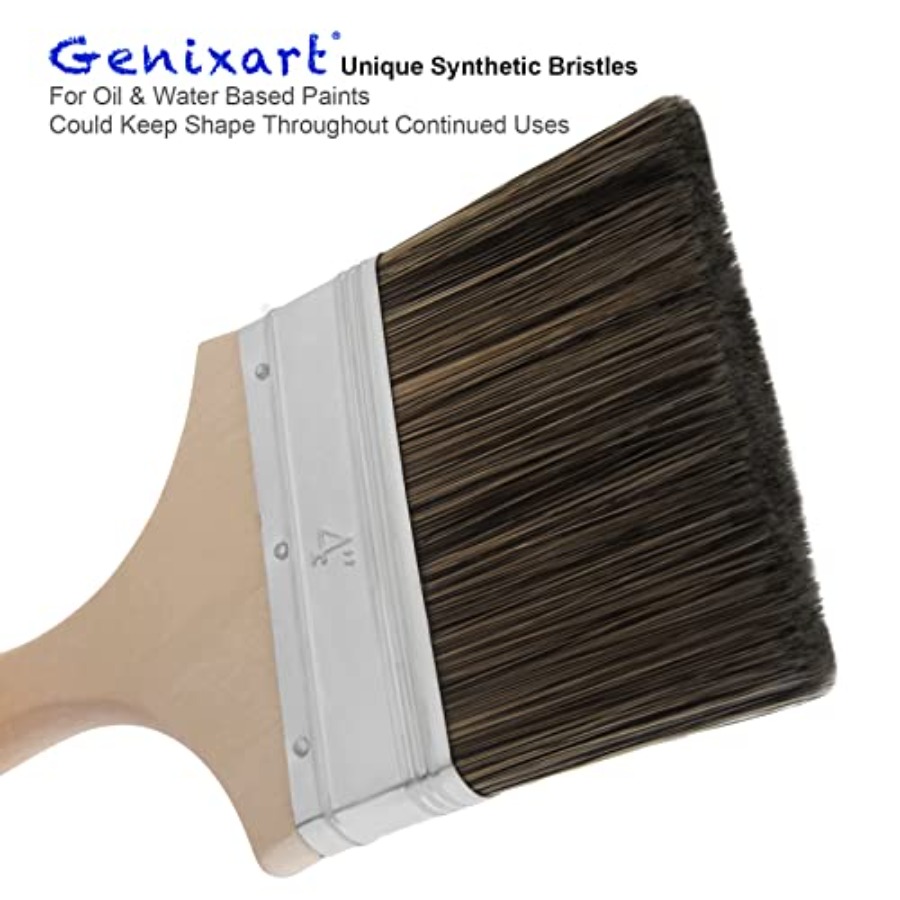 Pincel de pintura de doble gro - Wood Stain Brush reseña y precio