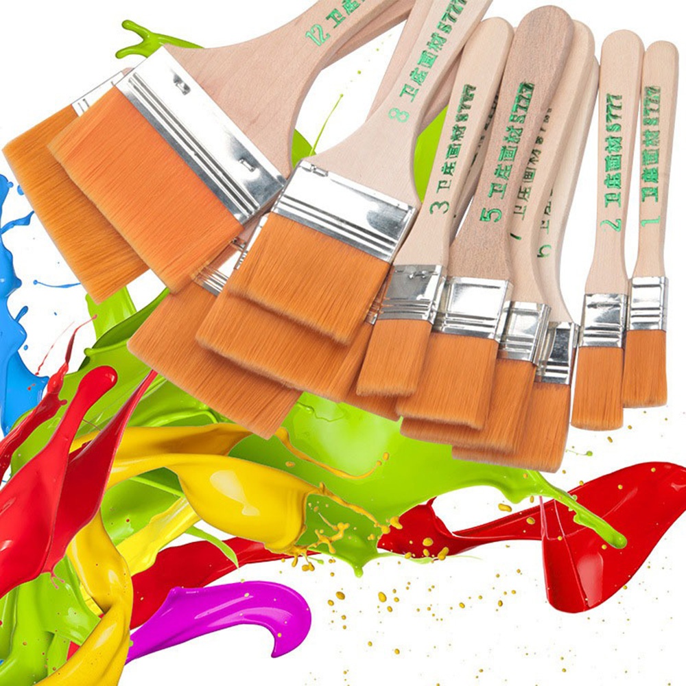 12 Uds. Pinceles de pintura de - Wood Stain Brush reseña y precio