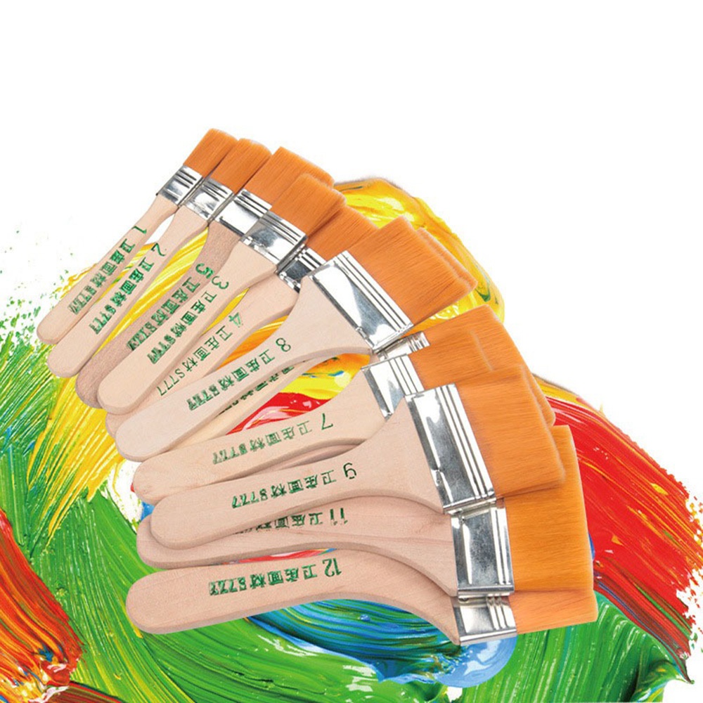 12 Uds. Pinceles de pintura de - Wood Stain Brush reseña y precio