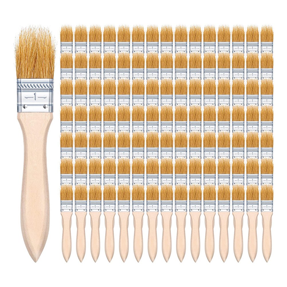 ABUH-100 Piezas Pinceles de ce - Wood Stain Brush reseña y precio