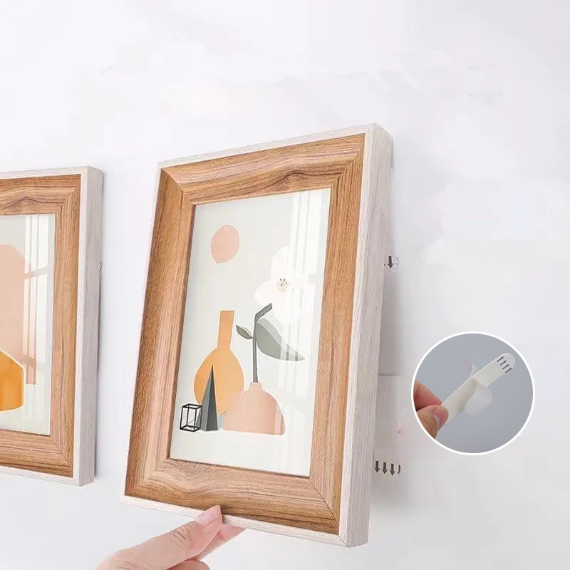 Tiras de cinta adhesivas sin p - Picture Hanging Strip reseña y precio
