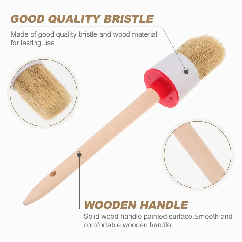 Juego de 6 Pinceles de Pintura - Wood Stain Brush reseña y precio