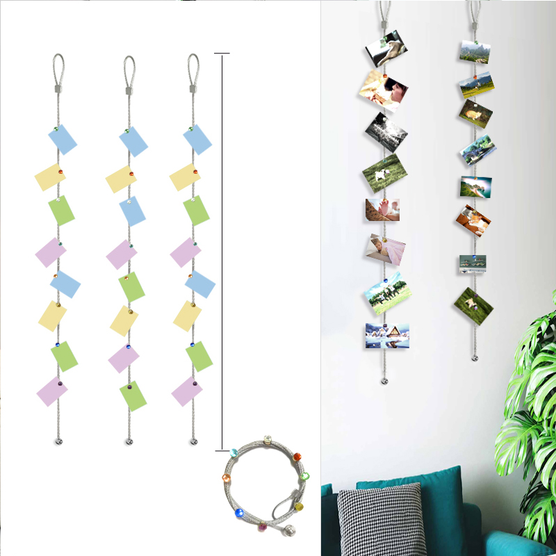 Cable magnético de Cristal par - Picture Hanging Strip reseña y precio