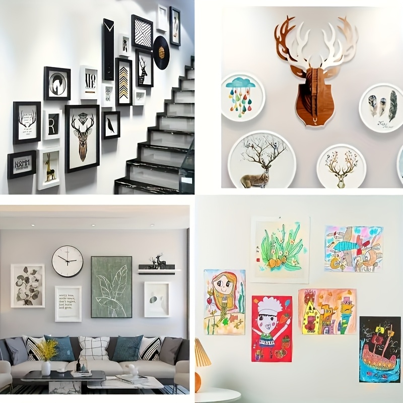 36 tiras para colgar en la par - Picture Hanging Strip reseña y precio