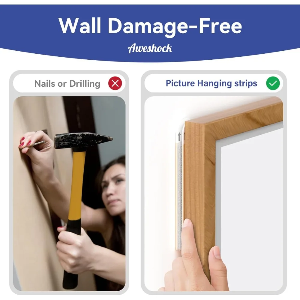 12/24 pares de tiras adhesivas - Picture Hanging Strip reseña y precio
